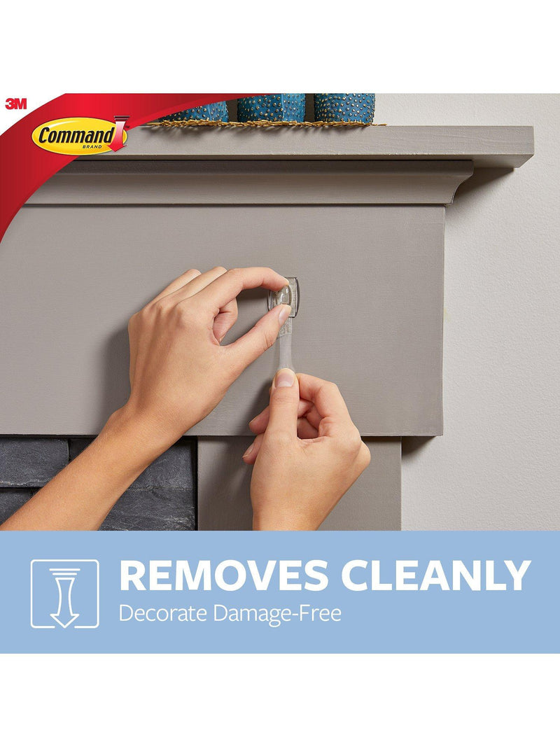 Command mini clear hooks pack of 6 (British brand)