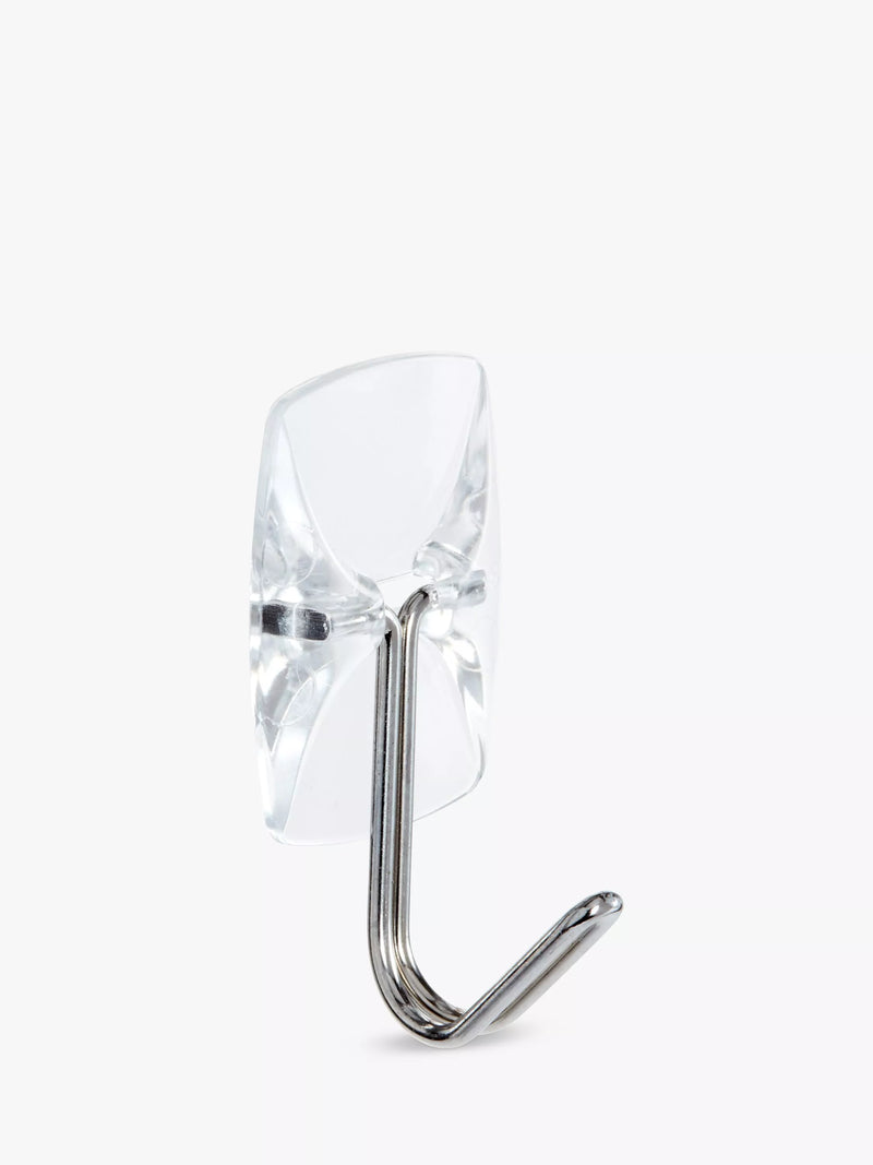Command small clear wire hooks 3 pack - British product
