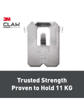 3M CLAW Drywall Picture Hangers 11kg pack of 2 - British product