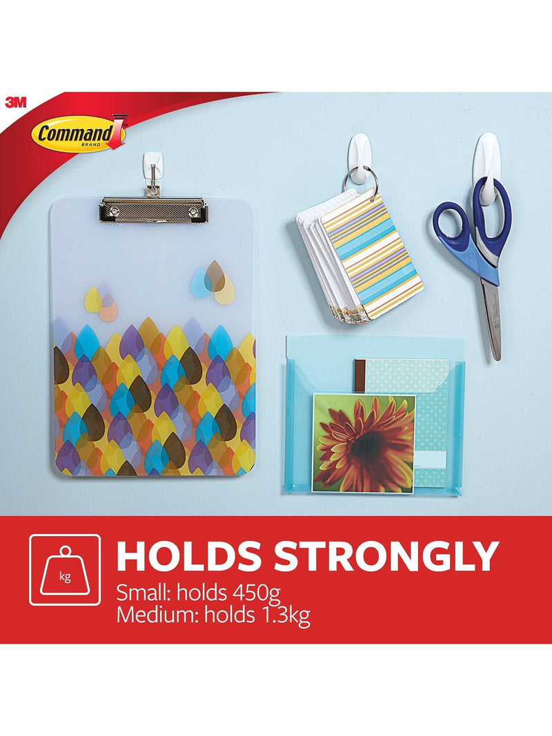 Command Designer Hooks Medium Pack of 2 - shipped from the UK
