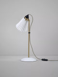 Original BTC Hector Pleat table lamp in Natural finish (British brand)