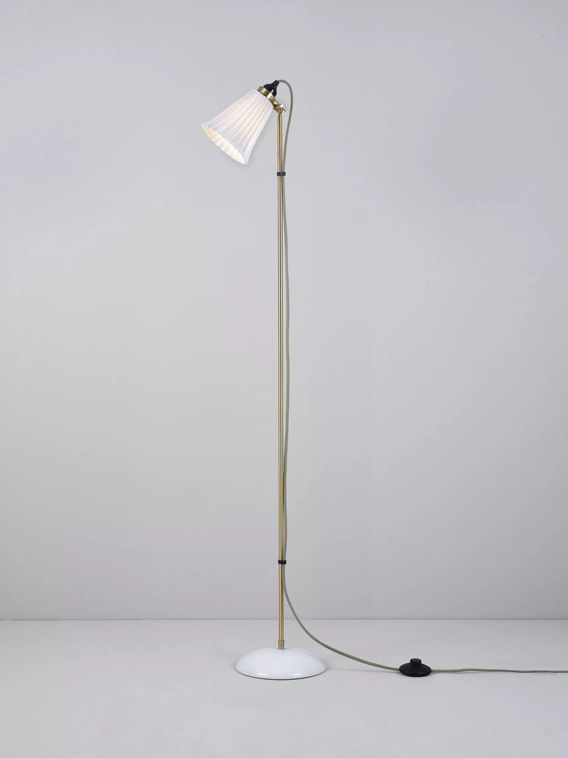 Original BTC Hector Pleat floor lamp natural, UK version