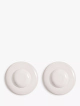John Lewis Villeroy & Boch Afina Porcelain Pasta Bowl, Set of 2, 25cm, White- Buy online at McGrocer