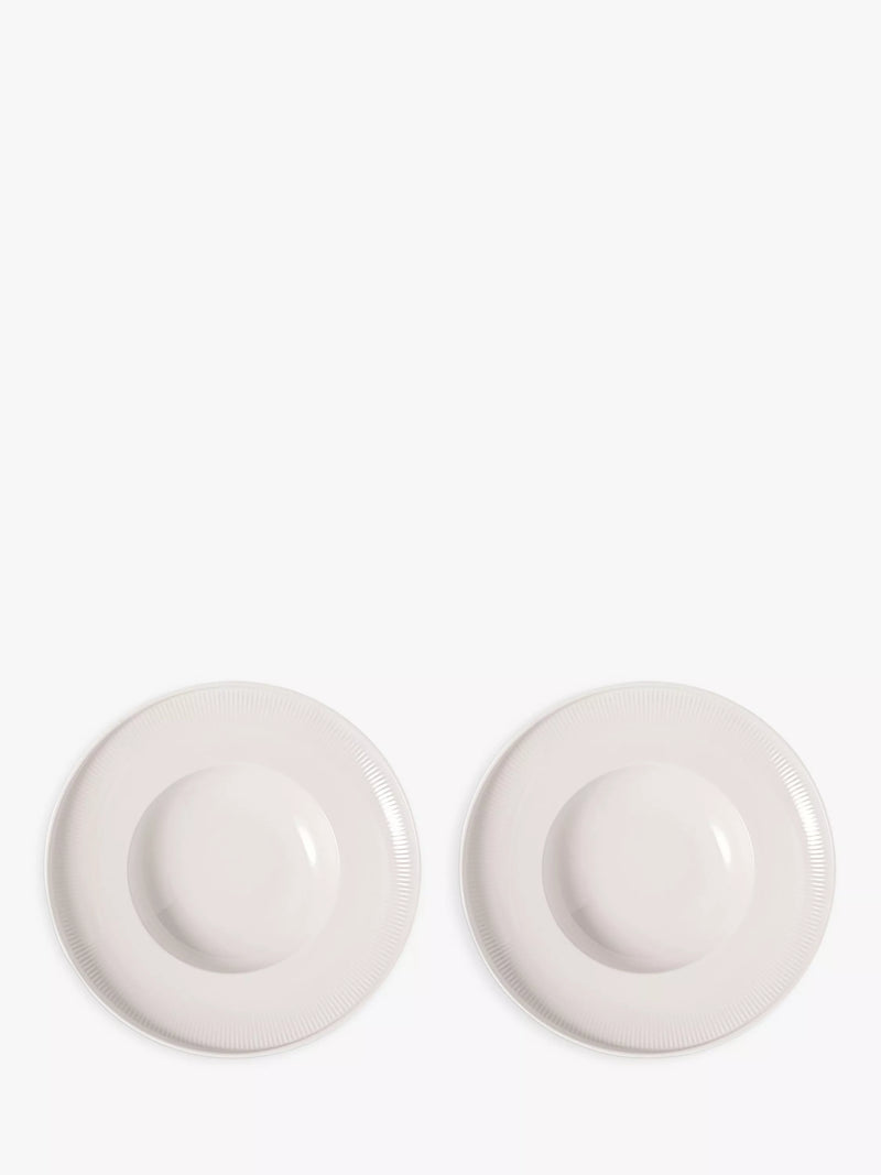 Villeroy & Boch pasta bowl set white 25cm, imported from the UK