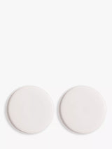 John Lewis Villeroy & Boch Afina Porcelain Side Plates, Set of 2, 22cm, White- Buy online at McGrocer