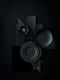 Villeroy & Boch black porcelain salad plate set of 2, 22cm (British brand)