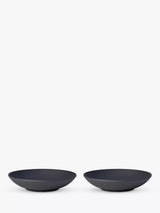 John Lewis Porcelain Flat Bowl Set of 2 for Everyday Serving, 23.5cm- Buy online at McGrocer
