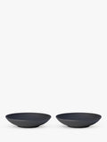 Villeroy & Boch porcelain flat bowl set of 2, 23.5cm (British brand)