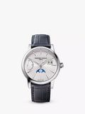 Frederique Constant Classic Power Reserve watch 40mm blue leather strap, UK version