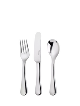 Ensemble de couverts pour enfants Robert Welch Radford en acier inoxydable brillant, 3 pièces