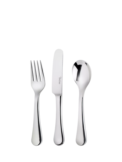 John Lewis Robert Welch Radford Bright Stainless Steel Children's Cutlery Set 3 Piece - Acheter en ligne chez McGrocer