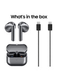 Samsung Galaxy Buds3 true wireless earbuds Silver, imported from the UK
