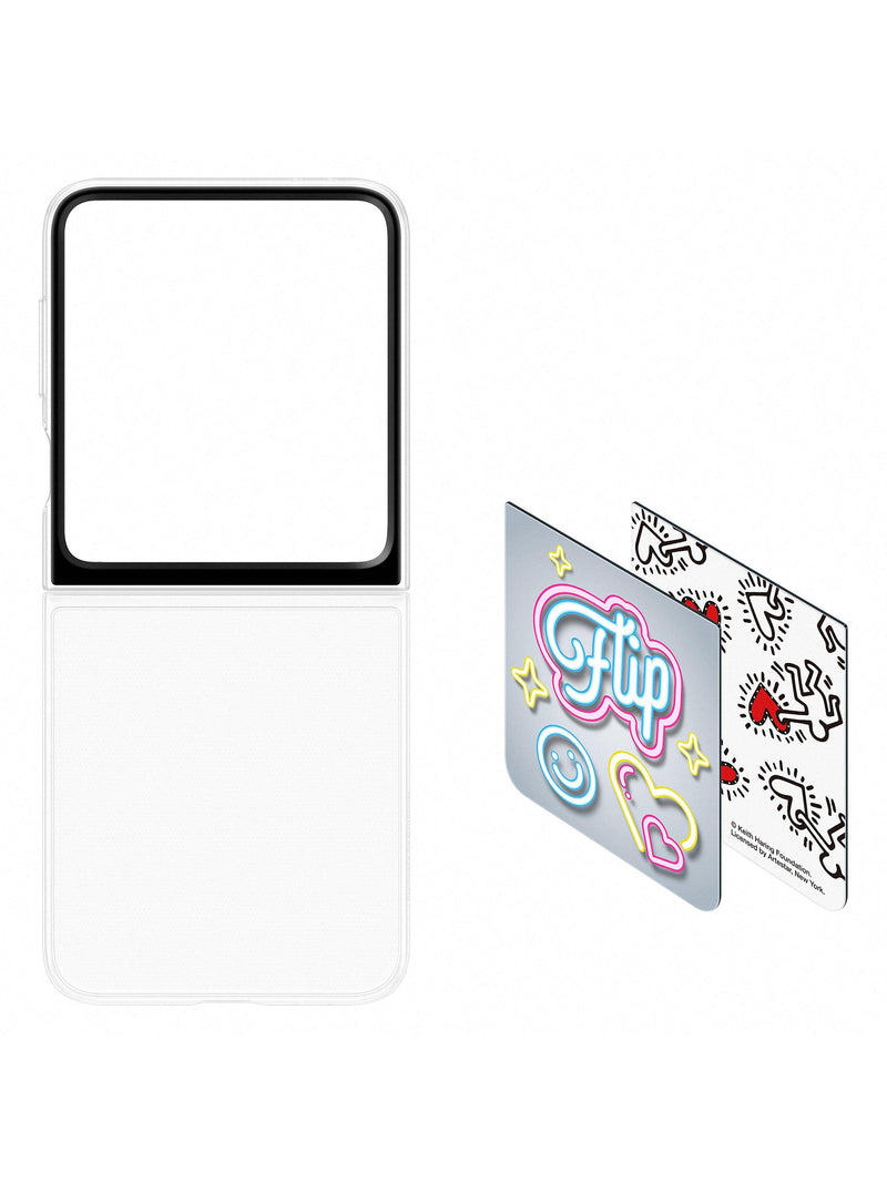 Samsung Flipsuit case for Galaxy Z Flip6 grey, imported from the UK