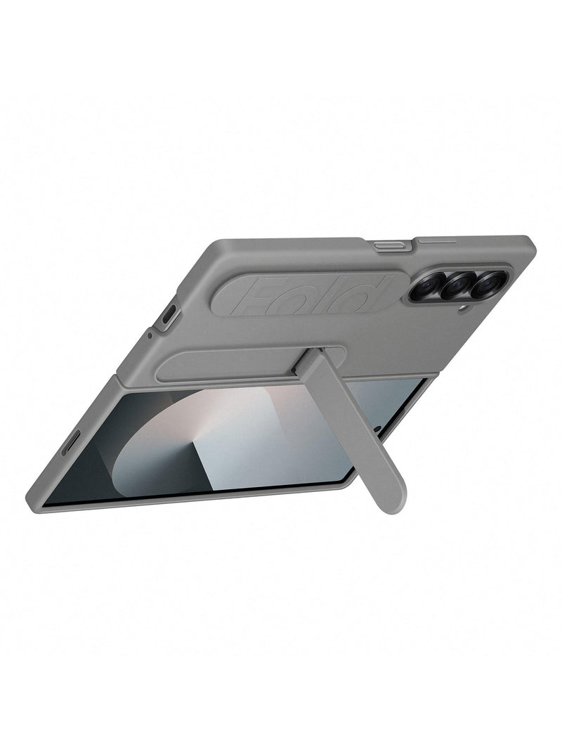 Samsung silicone case for Galaxy Z Fold6 grey, imported from the UK