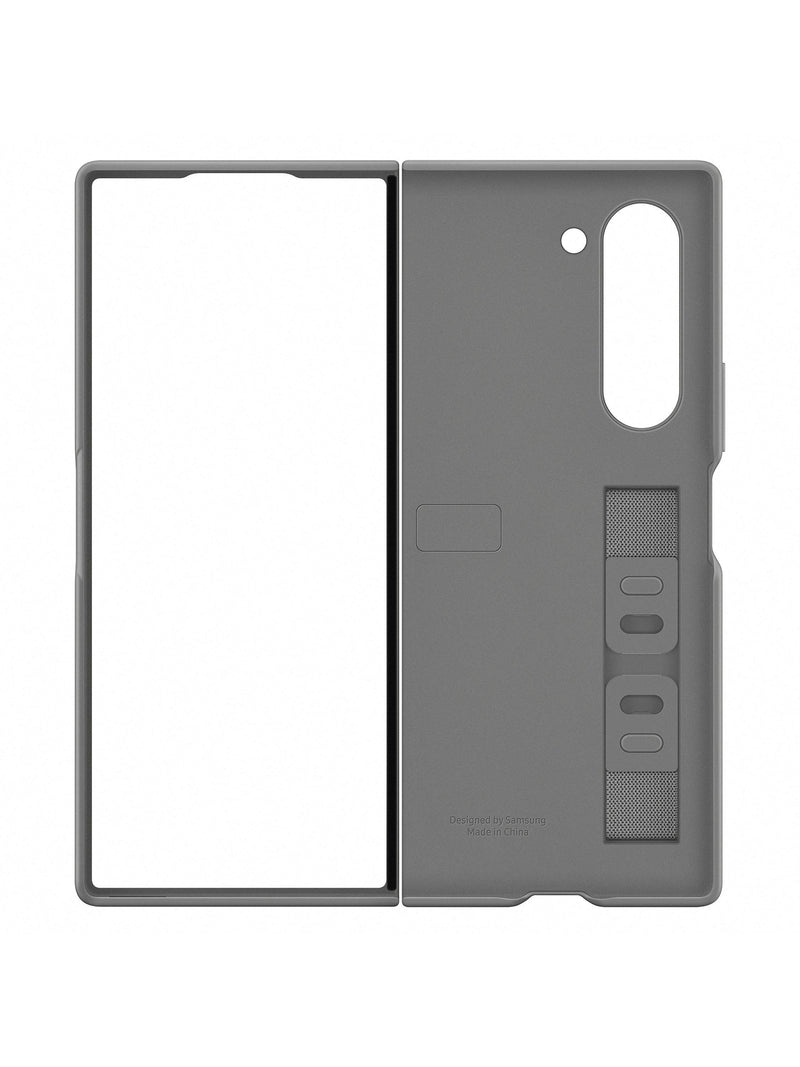 Samsung silicone case for Galaxy Z Fold6 grey, imported from the UK