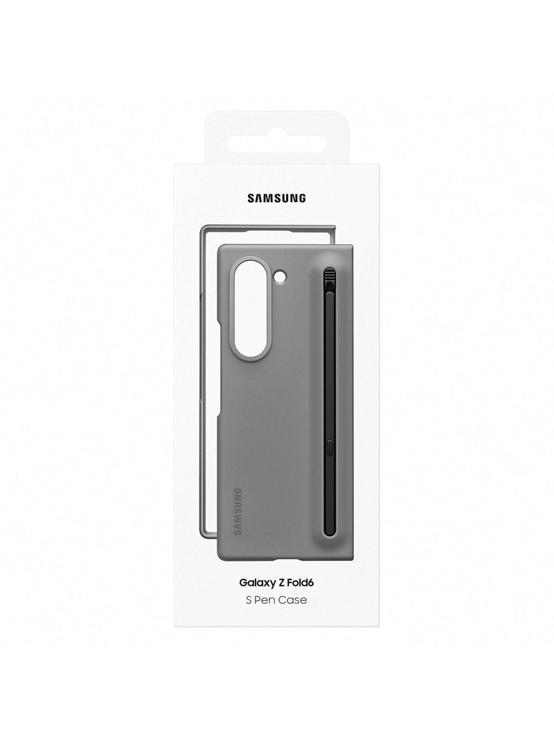 Samsung S Pen Case for Galaxy Z Fold6 grey, imported from the UK