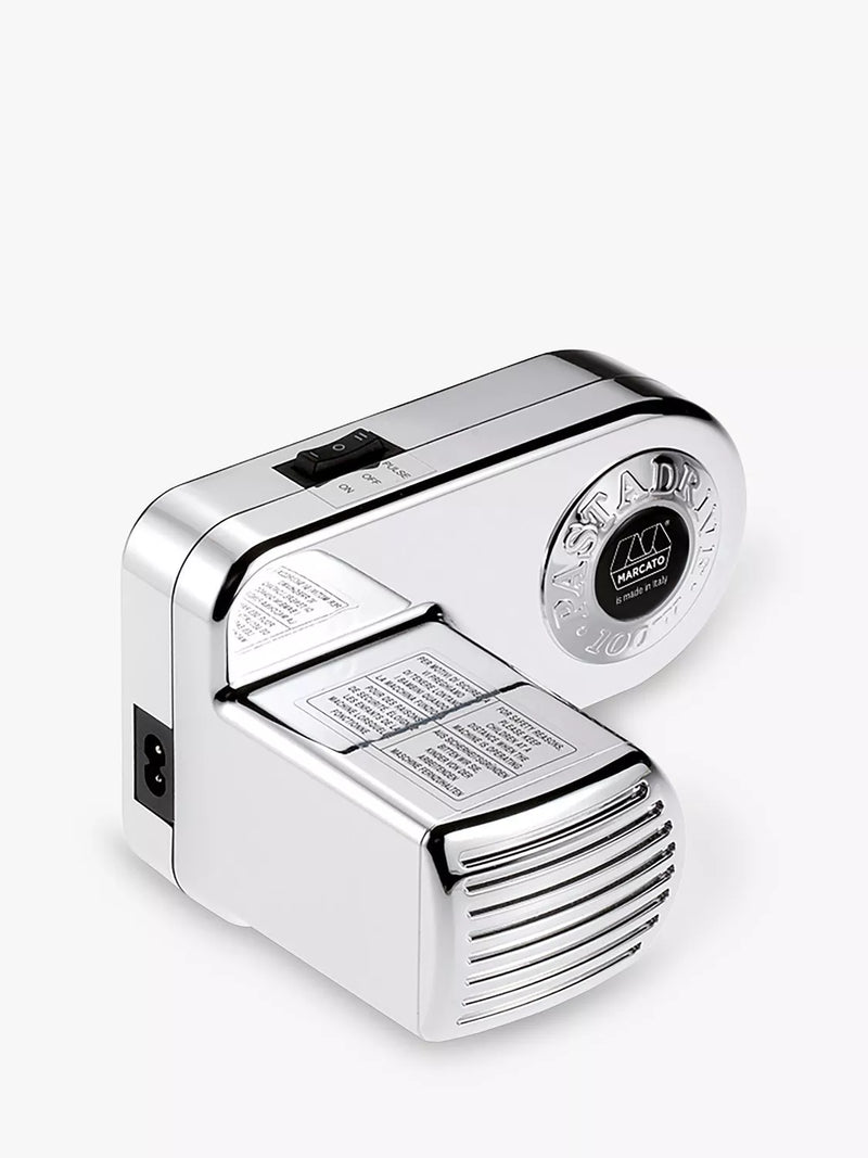 Marcato Pastadrive 220V Motor in Silver Chrome, imported from the UK