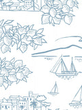 Mini Moderns Limoneto Wallpaper, Mustard, Chalkhill Blue MMTLG04CB
