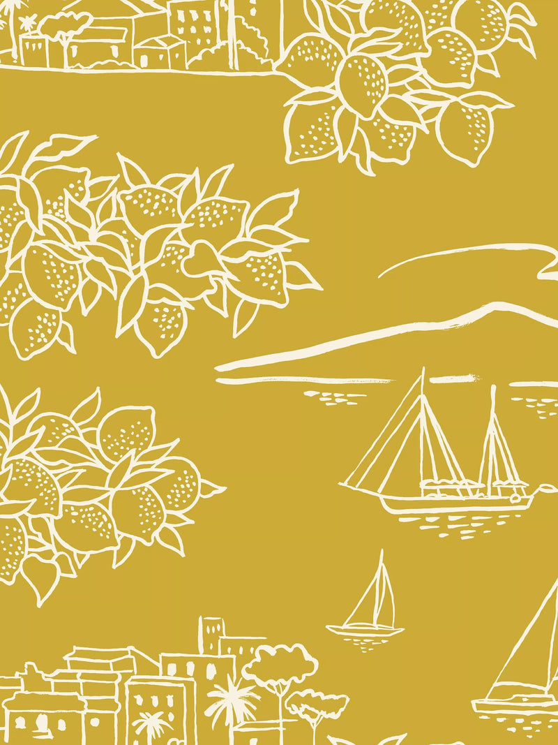 Mini Moderns Limoneto wallpaper matte finish - British product