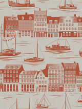 John Lewis Mini Moderns Postcard to Inger Wallpaper 10m x 52cm- Buy online at McGrocer