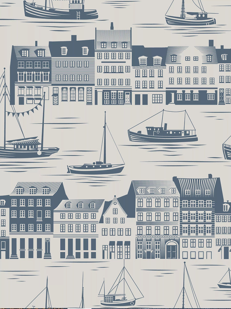 Mini Moderns Postcard to Inger Wallpaper 10m x 52cm
