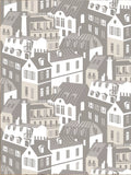 Mini Moderns Emma's Apartment Wallpaper - Tide/Zinc MMTLG06HT