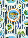 Mini Moderns Porcellana wallpaper 10m roll (British brand)