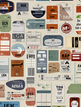 John Lewis Mini Moderns Jet Set Wallpaper- Buy online at McGrocer