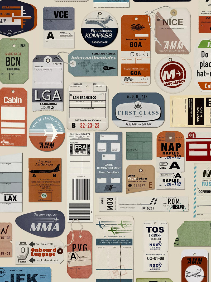 Mini Moderns Jet Set Tapete (britische Marke)