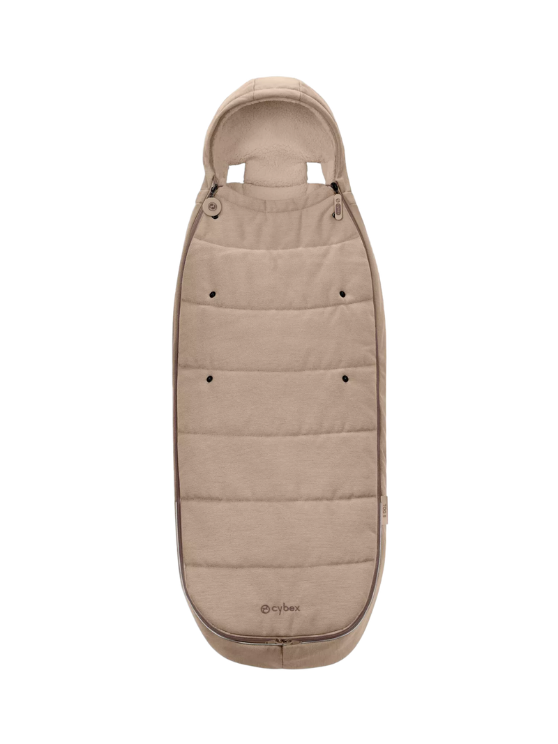 Cybex Gold Footmuff Almond Beige - British product