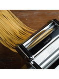 Marcato silver chrome spaghetti pasta machine accessory, imported from the UK