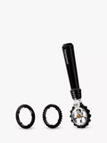 Marcato pasta wheel cutter black with three interchangeable wheels, imported from the UK