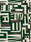 Osborne & Little Zawaya Wallpaper, Midnight/Copper W7851-04