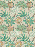 Osborne & Little Ravenala Wallpaper, Teal W7857-03