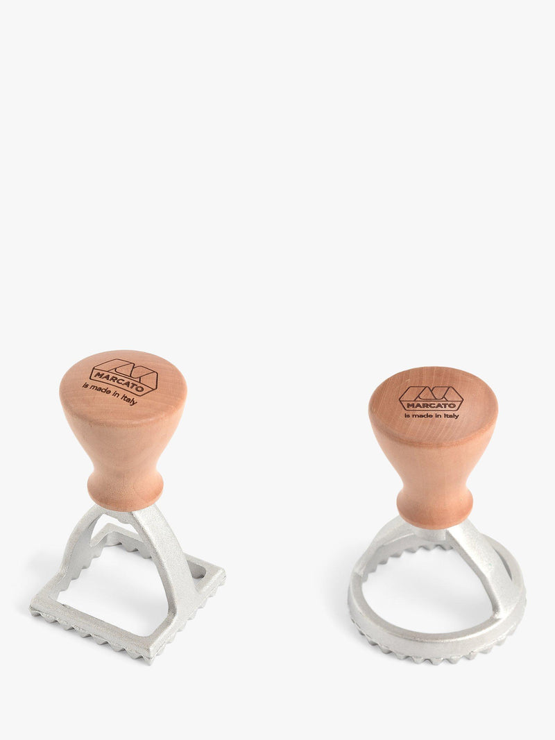 Marcato round and square ravioli stamps, imported from the UK