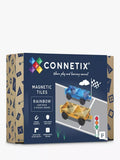 Connetix Car Pack with real rubber wheels (British brand)