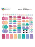 Connetix Pastel Mega Pack 202 piece magnetic tiles, UK version
