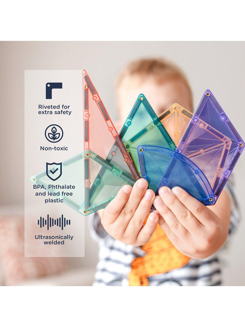 Connetix 48 piece pastel shape expansion pack - British product