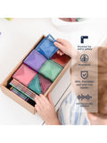 Connetix pastel magnetic tile set 64 piece - British product