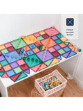Connetix pastel magnetic tile set 64 piece - British product