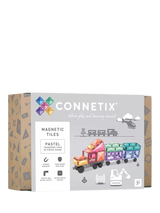 John Lewis Connetix 50 Piece Pastel Transport Pack Magnetic Construction Set- Buy online at McGrocer