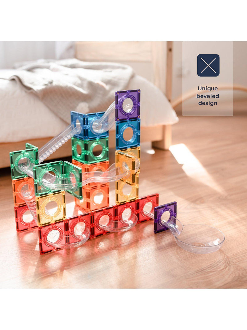 Connetix 92 piece ball run pack, imported from the UK