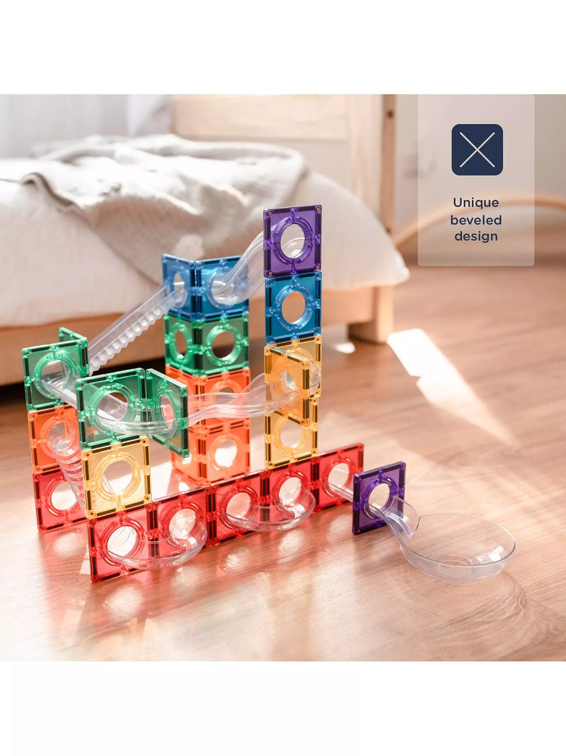 Connetix 92 piece ball run pack, imported from the UK