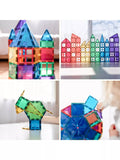 Connetix Rainbow Mega Pack 212 piece magnetic tile set, UK version
