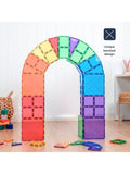 Connetix magnetic tile set Rainbow Starter Pack 60 pieces (British brand)