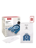 Miele HyClean vacuum dustbags XL-Pack 8 bags (British brand)