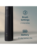 Philips Sonicare 5300 black electric toothbrush with W2 head, UK version