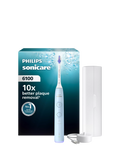 Philips Sonicare 6100 elektrische Zahnbürste S2 Sensitive Bürstenkopf USB-Ladegerät, UK-Version