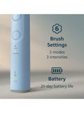 Philips Sonicare 6100 elektrische Zahnbürste S2 Sensitive Bürstenkopf USB-Ladegerät, UK-Version