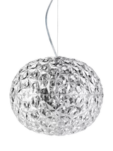 John Lewis Kartell Planet Crystal LED Ceiling Light, Clear- Buy online at McGrocer